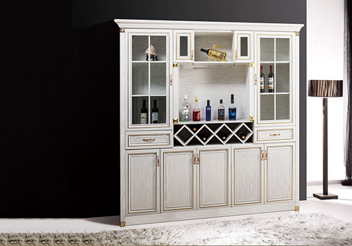 家庭全鋁酒柜造型效果圖