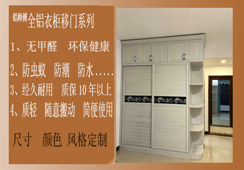 無甲醛防蟲蟻經(jīng)久耐用全鋁衣柜