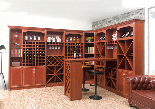 酒吧客廳酒瓶書籍?dāng)[放全鋁合金多功能酒柜