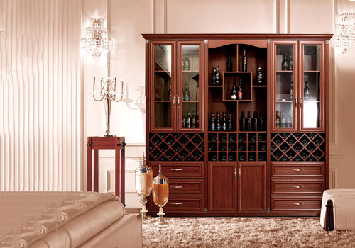 零甲醛無異味不變形防水經(jīng)久耐用全鋁酒柜