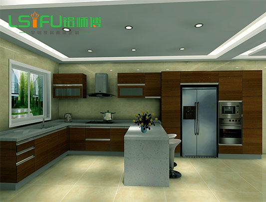 廚房全鋁櫥柜什么款式好看？