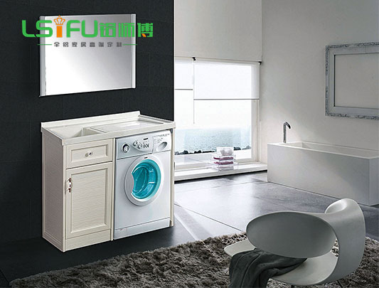 鋁師傅全鋁洗衣機(jī)浴室柜定制設(shè)計(jì)圖片