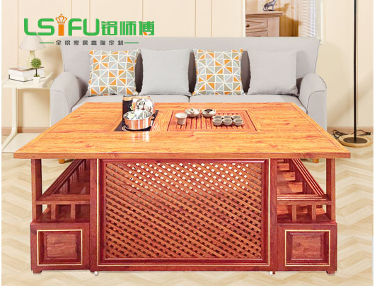 鋁師傅全鋁家具茶幾定制設(shè)計(jì)圖片