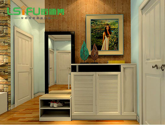 鋁師傅兩開門全鋁鞋柜定制設(shè)計效果圖