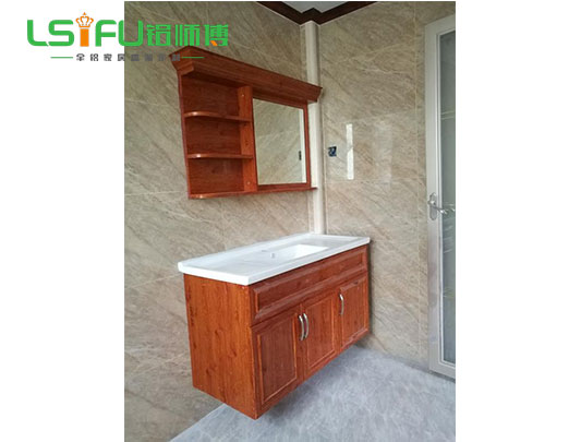 鋁師傅全鋁家具浴室柜定制側(cè)面圖片