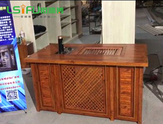 鋁師傅智能自動倒水燒水全鋁茶幾圖片