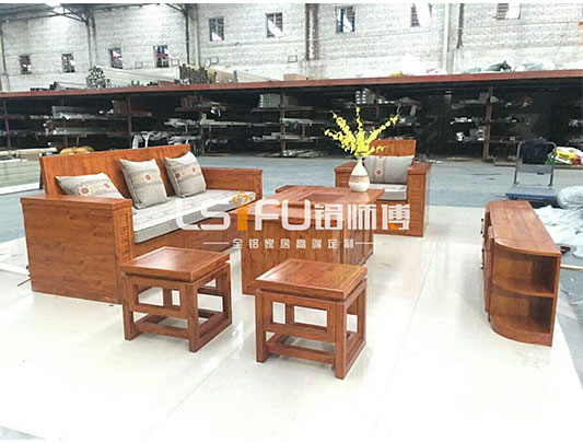 鋁師傅全鋁家居配套茶幾沙發(fā)圖片