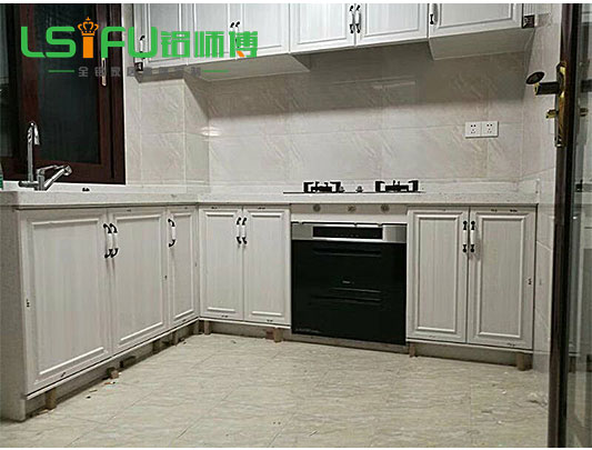 鋁師傅全鋁家具個性定制白色櫥柜圖片