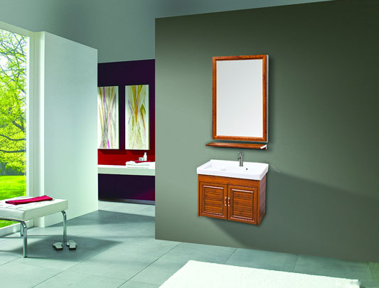 鋁師傅木紋全鋁浴室柜圖片 鋁師傅木紋全鋁浴室柜圖片