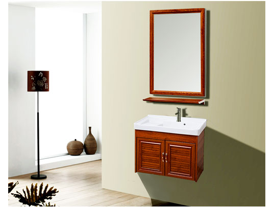 鋁師傅吊式掛式全鋁浴室柜圖片