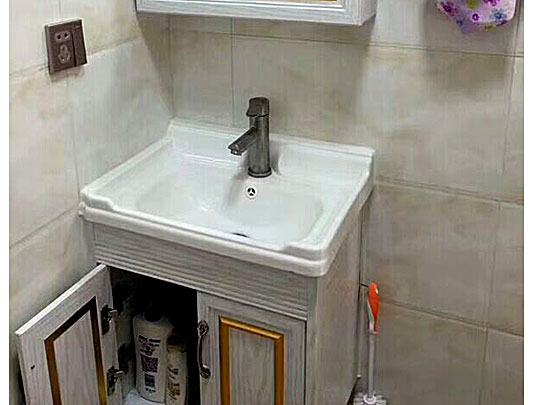 鋁師傅全鋁家居衛(wèi)生間浴室柜圖片