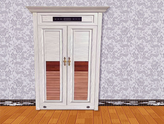 鋁師傅全鋁鞋柜訂制裝修效果圖