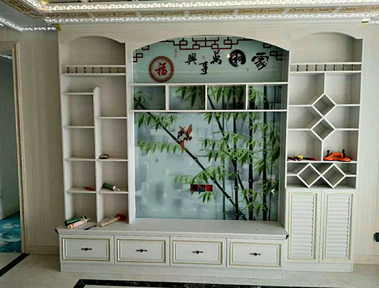 鋁師傅全鋁家居電視柜酒柜效果圖