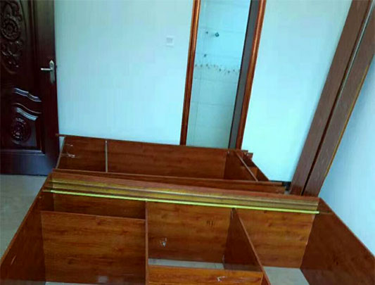 鋁師傅全鋁家具整體衣柜儲(chǔ)物置物柜圖片