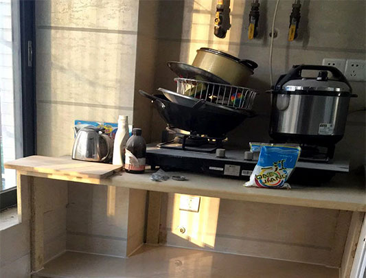 鋁師傅全鋁家居陽臺儲物置物架效果圖