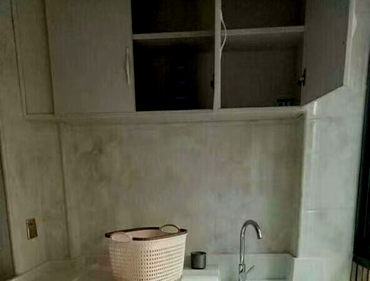 鋁師傅陽臺(tái)全鋁洗衣機(jī)浴室柜圖片