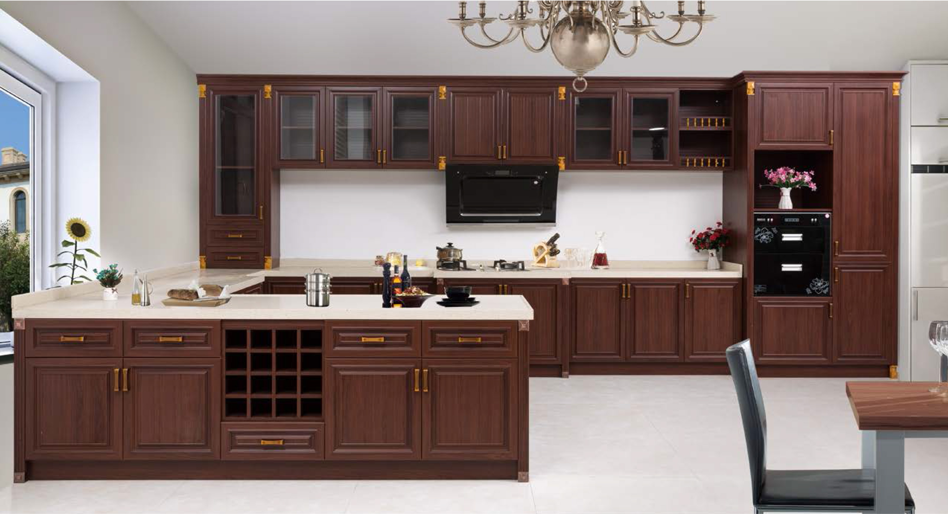 全鋁櫥柜設(shè)計案例合集,多種風(fēng)格多種配色！