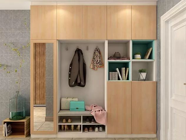 鞋柜這樣裝，一個(gè)能抵三