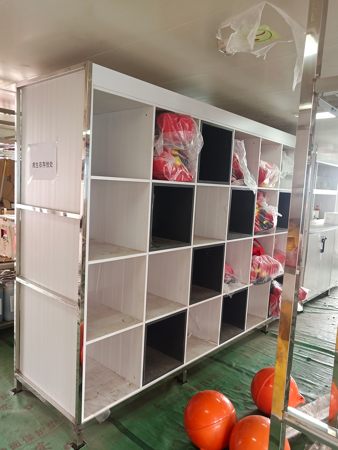 廣州博灝船舶艙內(nèi)消防柜選鋁師傅定制