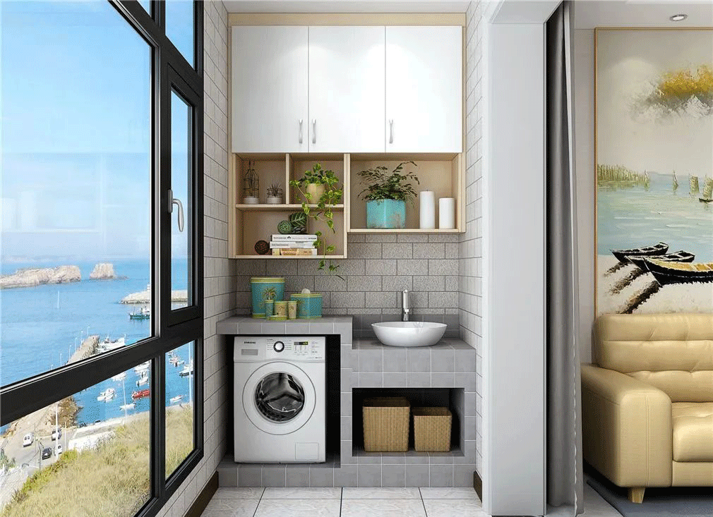 全鋁陽臺柜也可以如此多姿多彩！