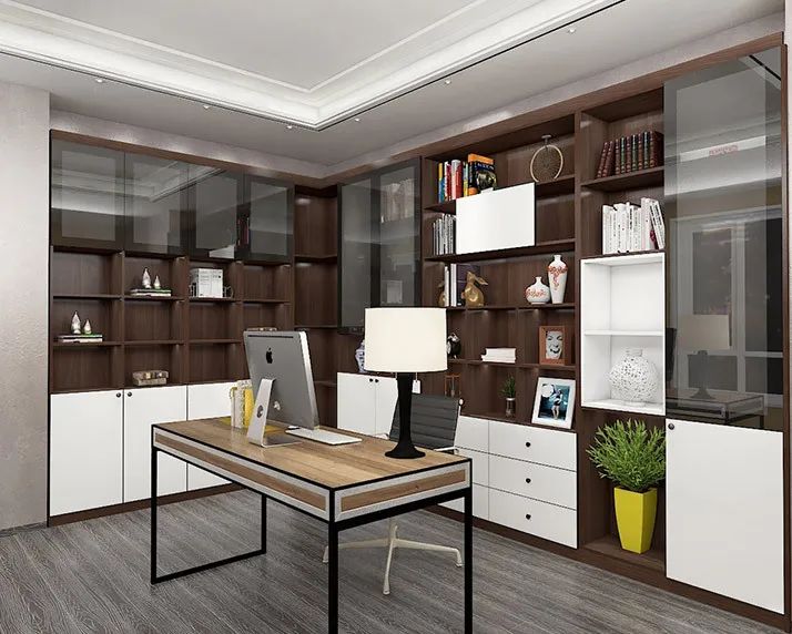 書房這樣裝，來客人了也能??！