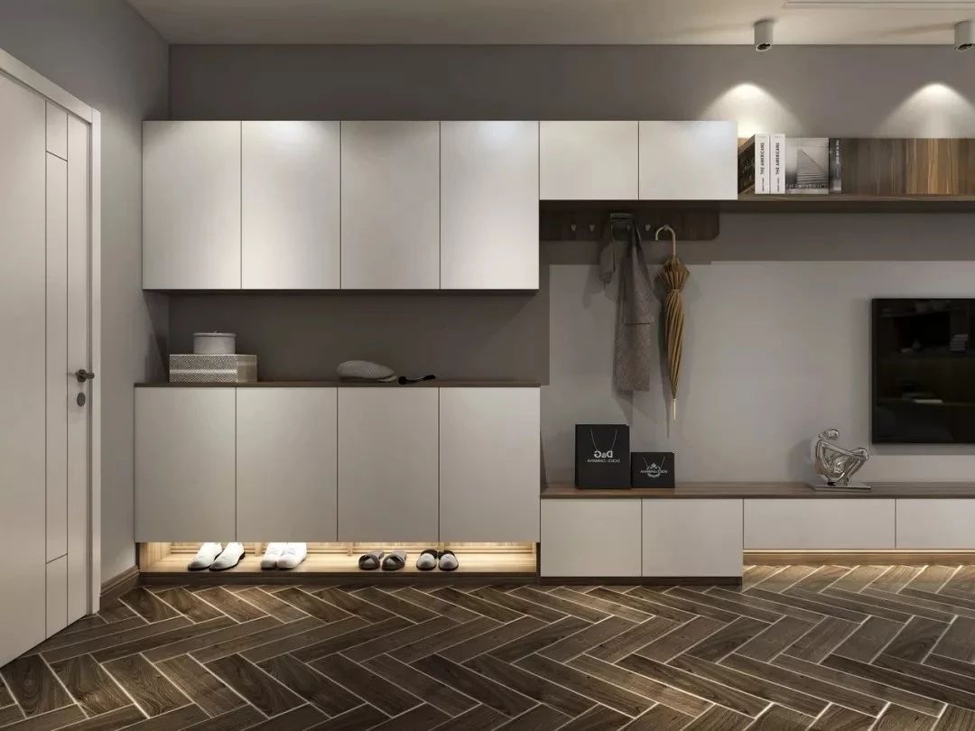 戶型沒有玄關，全鋁鞋柜怎么設計？
