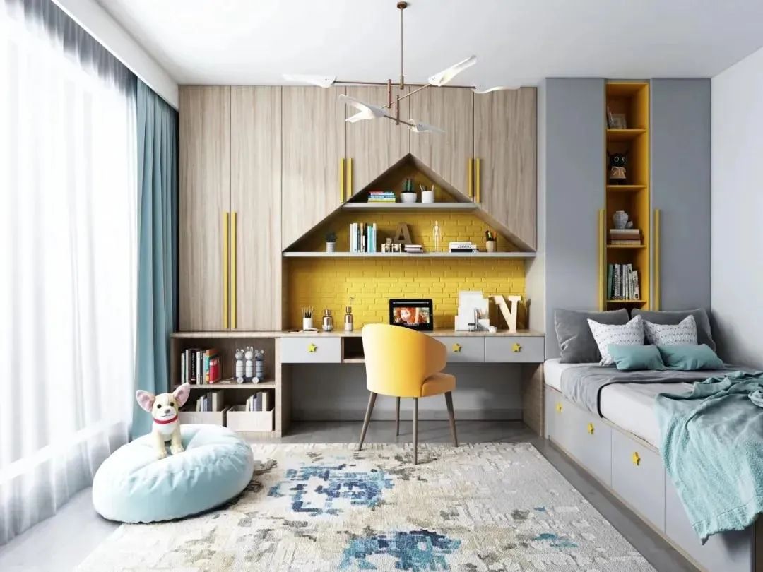 兒童房這樣設計，確實很任性！